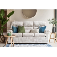 G Plan Malvern Fabric 3 Seater 3 Cushion Sofa