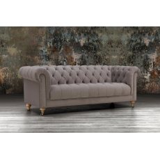 Buckley Fabric Chesterfield 3.5 Seater Sofa