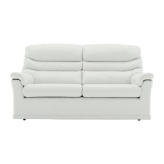 G Plan Malvern Leather 3 Seater 2 Cushion Sofa
