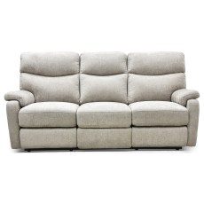 Monet 3 Seater Manual Recliner Sofa in Mink Fabric - STOCK Monet 3 Seater Manual Recliner Sofa in Mink Fabric - STOCK