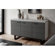 Forge Stone Effect Large Sideboard Stone Effect Forge Stone Effect Large Sideboard Stone Effect