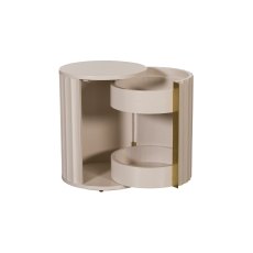 Lily Painted Mahogany Bedside (Right)