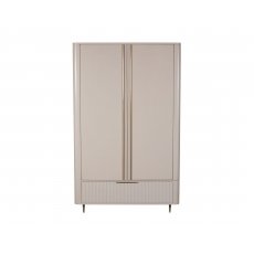 Lily Painted Mahogany Double Wardrobe