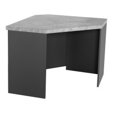 Forge Corner Desk Stone Effect