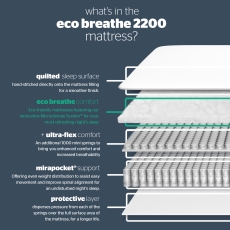 Silentnight Eco Comfort Breathe 2200 Mattress