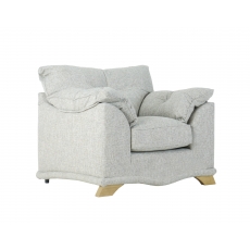 Nicky Upholstered Arm Chair - STOCK