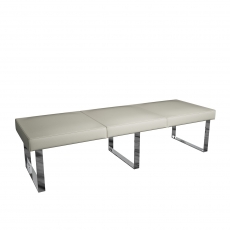 Camden Taupe Upholstered 1.8m Dining Bench
