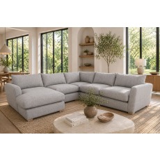 Metz 5 Seater Sectional Corner Chaise Sofa
