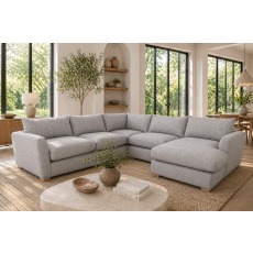Metz 5 Seater Sectional Corner Chaise Sofa