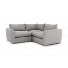 Metz Small 3 Seater Sectional Corner Sofa