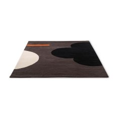 Orla Kiely OR Geo Flower Graphite Rug