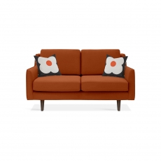 Orla Kiely Birch Small Sofa in Bandon Orange