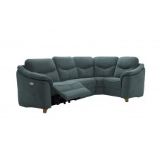 G Plan Jackson LHF Leather Corner Sofa