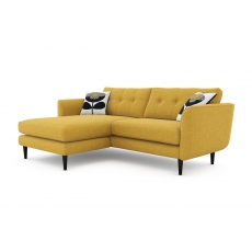 Orla Kiely Linden L Shape Chaise Sofa in Tolka