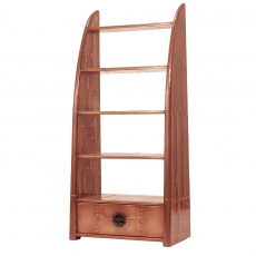 Avaitor Wing Bookcase in Vintage Metal Copper
