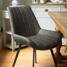 Malmo Grey Dining Chair