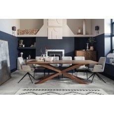 Hudson Solid Oak 200cm Dining Table