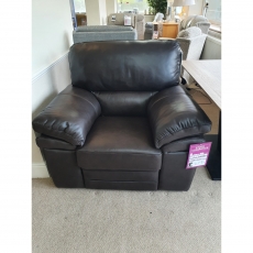 Milan Leather Power Recliner Chair