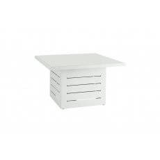 Athens Garden White Square Dining Table