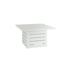 Athens Garden White Square Dining Table 2