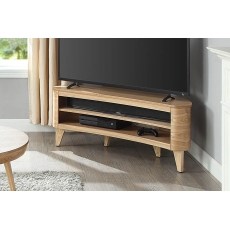 San Francisco Curved TV Stand - Oak San Francisco Curved TV Stand - Oak