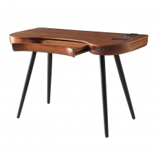 San Francisco Smart Desk - Walnut/WoodenTop