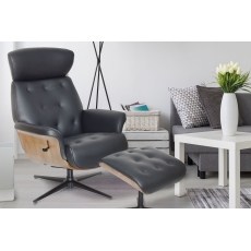 GFA Nordic Swivel Chair and Stool