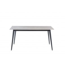 Indy 1.6m Dining Set in Rebecca Grey with x4 Indy Chairs