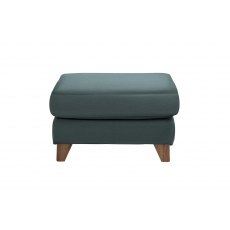 G Plan Hurst Leather Footstool