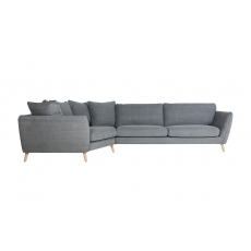 Artois Curved 4 Seater Sofa - Loose Cover with Velcro