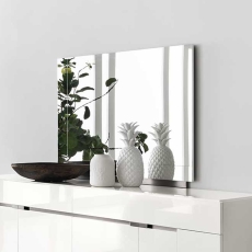 ALF Artemide Mirror For Buffet/ Dresser Mirror in White High Gloss