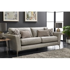 Falmouth Leather Hide 2 Seater Sofa