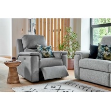 G Plan Harper Fabric Lumbar Recliner Chair