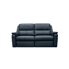 G Plan Harper Leather Lumbar Recliner Large Sofa