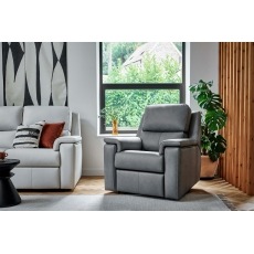 G Plan Harper Leather Lumbar Recliner Chair