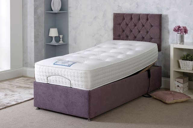 Adjust-A-Bed Derwent Electric Adjustable Divan Bed Adjust-A-Bed Derwent Electric Adjustable Divan Bed