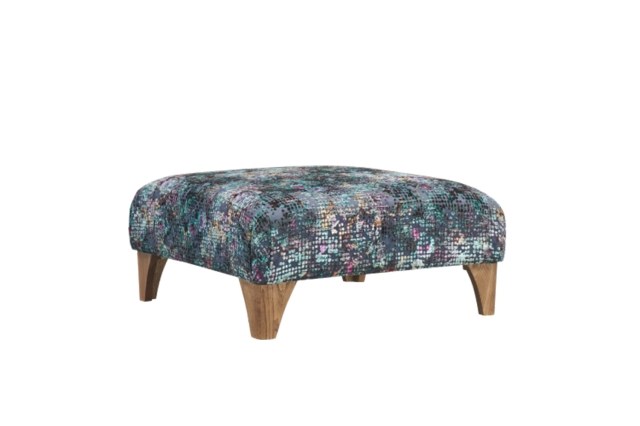 Mullion Upholstered Designer Stool Mullion Upholstered Designer Stool