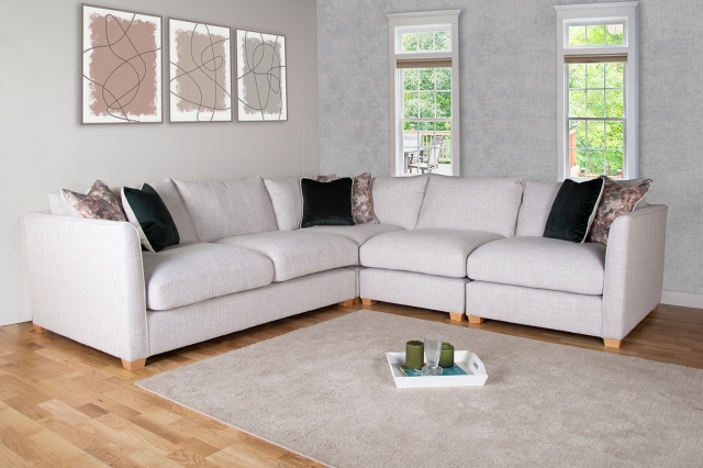 Buoyant Celine Large Standard Back Corner Sofa