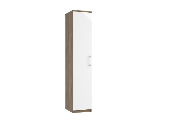Calgary High-Gloss Single Tall Wardrobe Calgary High-Gloss Single Tall Wardrobe