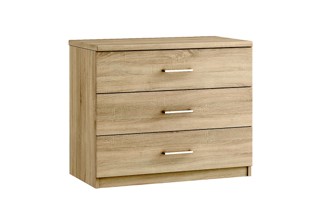 Maysons Furniture Malena 3 Drawer Chest of Drawers