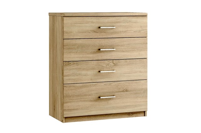 Malena 4 Drawer Chest of Drawers with Deep Drawer Malena 4 Drawer Chest of Drawers with Deep Drawer