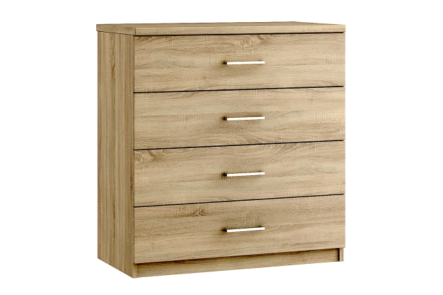 Maysons Furniture Malena 4 Drawer Chest of Drawers