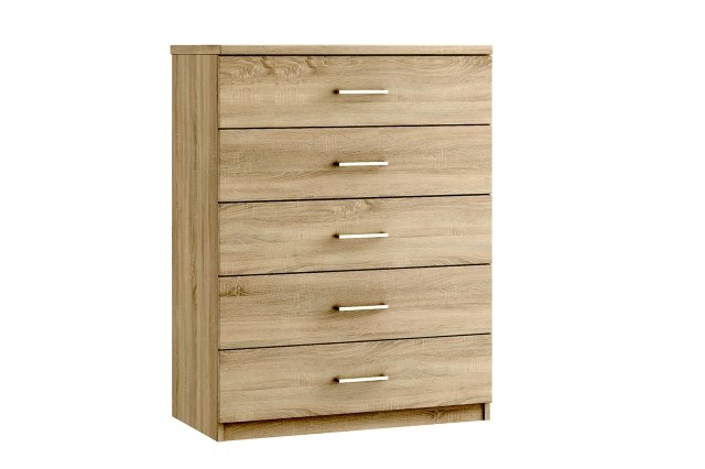 Malena 5 Drawer Chest of Drawers Malena 5 Drawer Chest of Drawers
