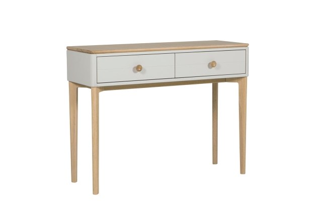 Vida Living Marlow Console Table in Cashmere Oak and Taupe Vida Living Marlow Console Table in Cashmere Oak and Taupe