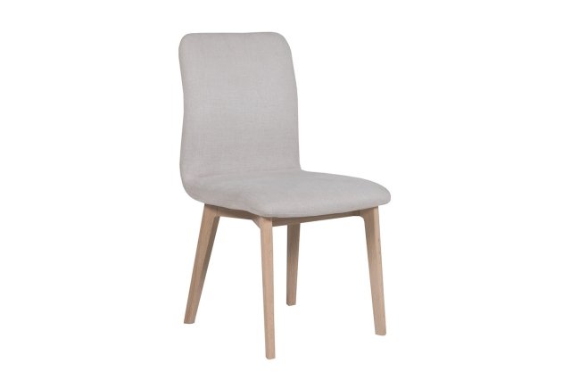 Vida Living Marlow Fabric Dining Chair in Natural Vida Living Marlow Fabric Dining Chair in Natural