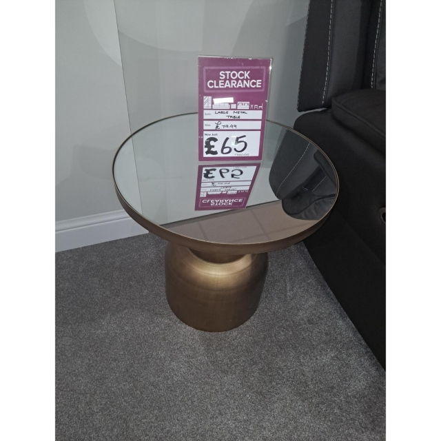 Store Clearance Items Large Metal Table