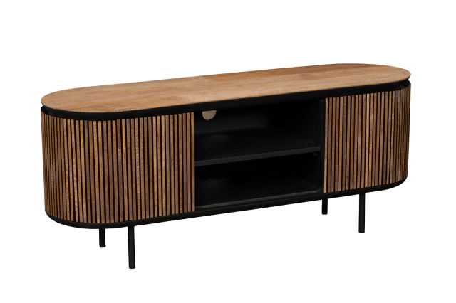 Teak shop tv stand