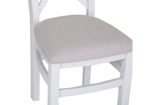 X back white dining chair discount