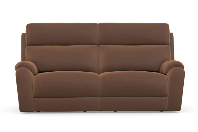 Store Clearance Items La-Z-Boy Winchester Fabric 3 Seater Sofa in Fifth Avenue Chocolate