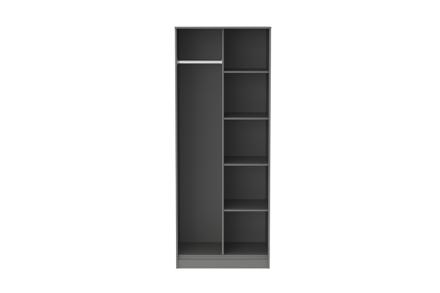 2 door open shelf wardrobe deals